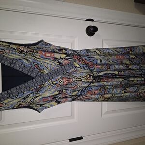 Studio One Geometric Paisley Dress